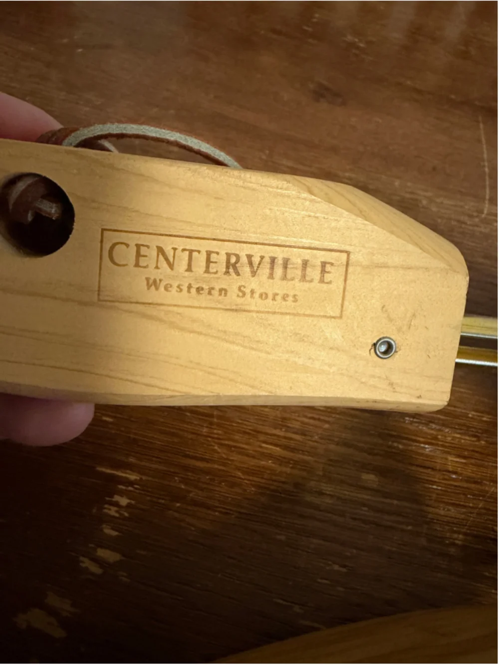 Centerville Western Stores Aromatic Cedar Shoe Trees Medium Pair Adjustable Bras